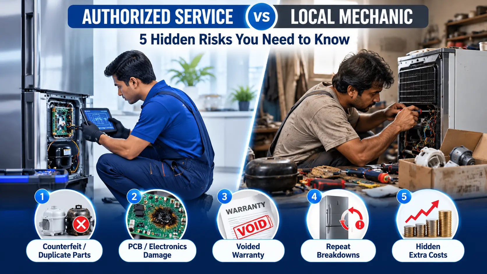Authorized Samsung Service vs Local Mechanic: 5 Hidden Risks You Need to Know